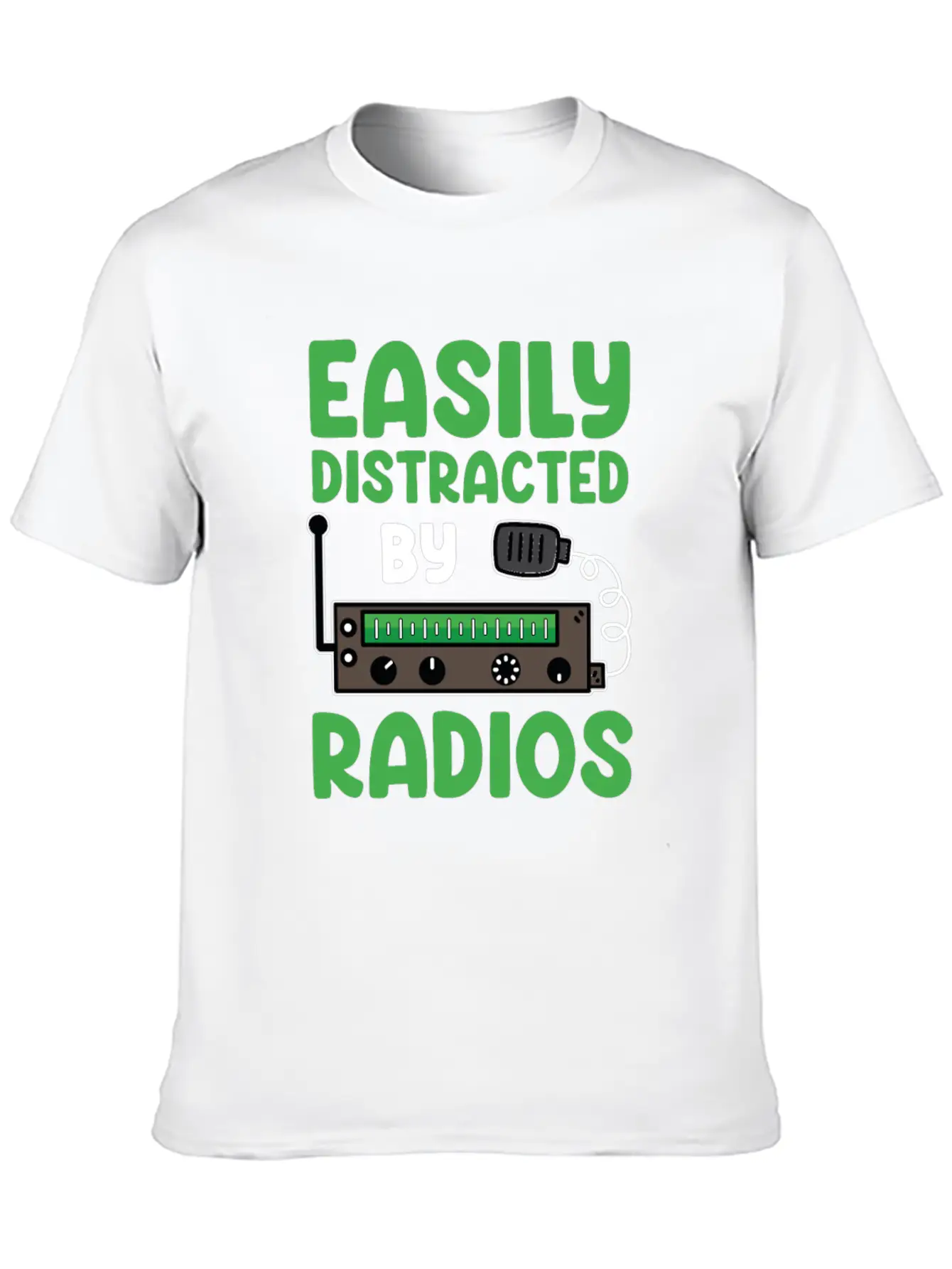 Ham Radio Operator Amateur Radio Morse Ham Radio Breathable Soft Cotton T-Shirt – Timeless Casual Look
