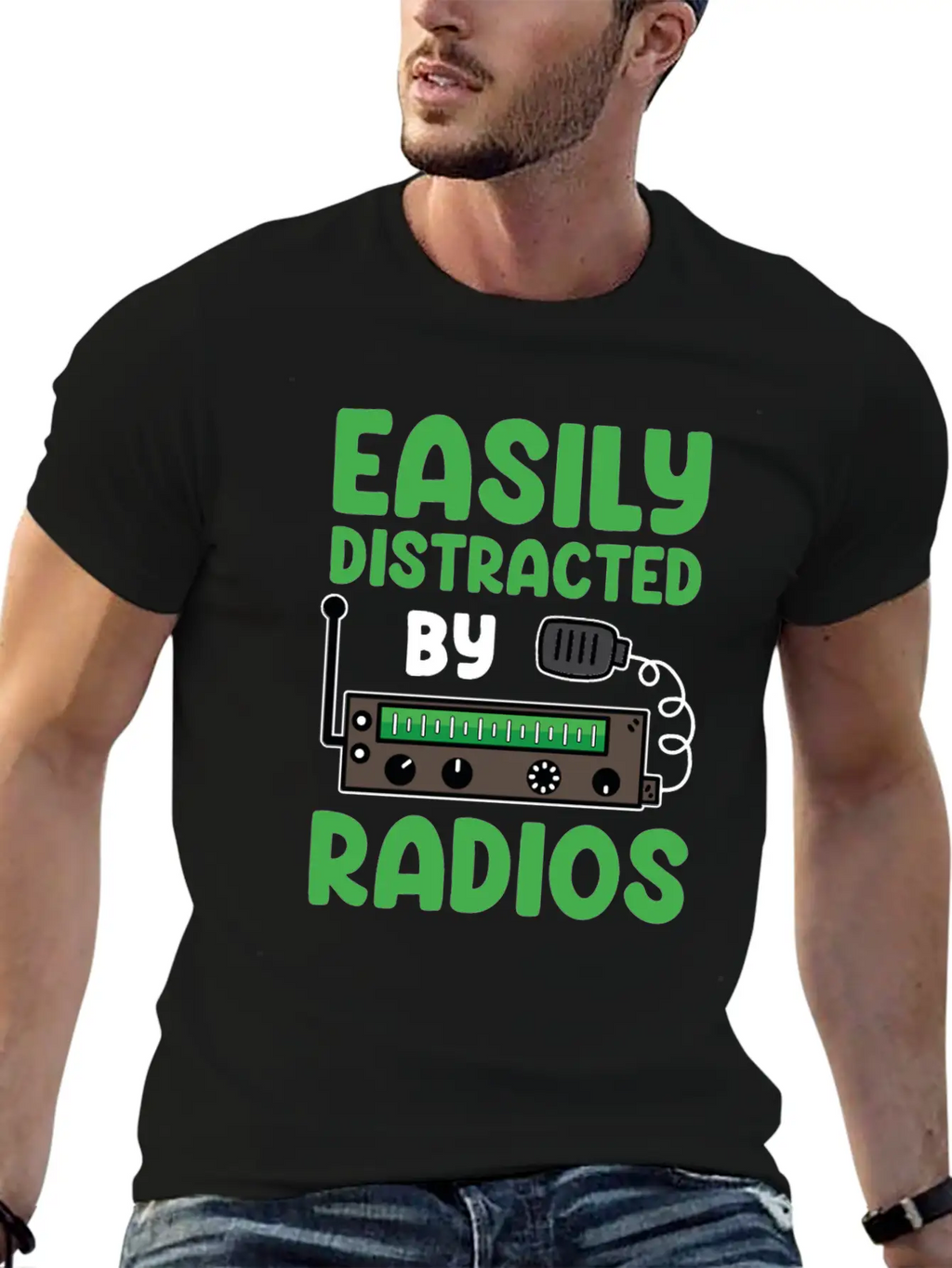 Ham Radio Operator Amateur Radio Morse Ham Radio Breathable Soft Cotton T-Shirt – Timeless Casual Look