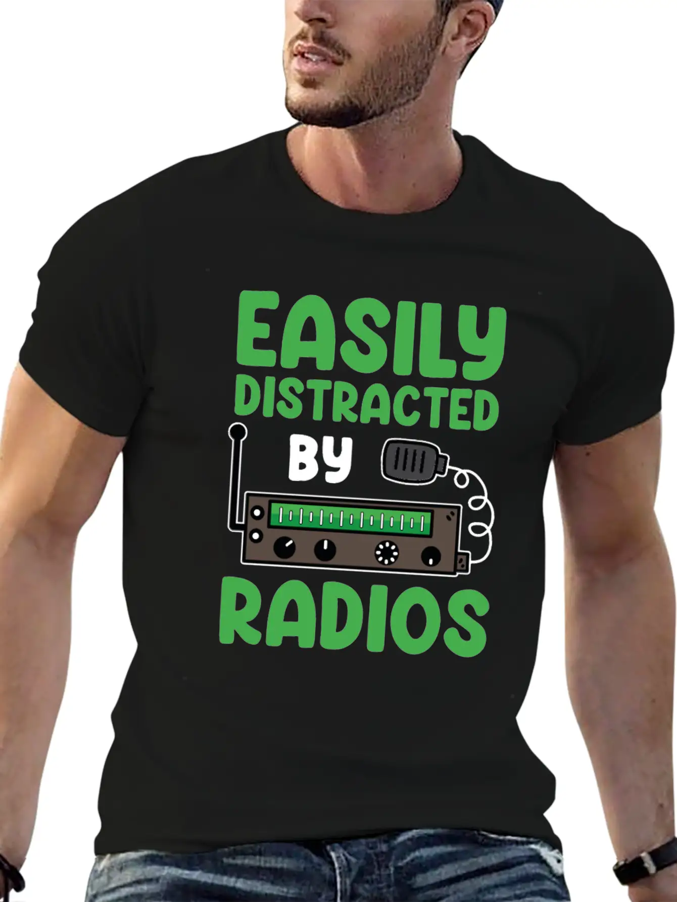 Ham Radio Operator Amateur Radio Morse Ham Radio Breathable Soft Cotton T-Shirt – Timeless Casual Look