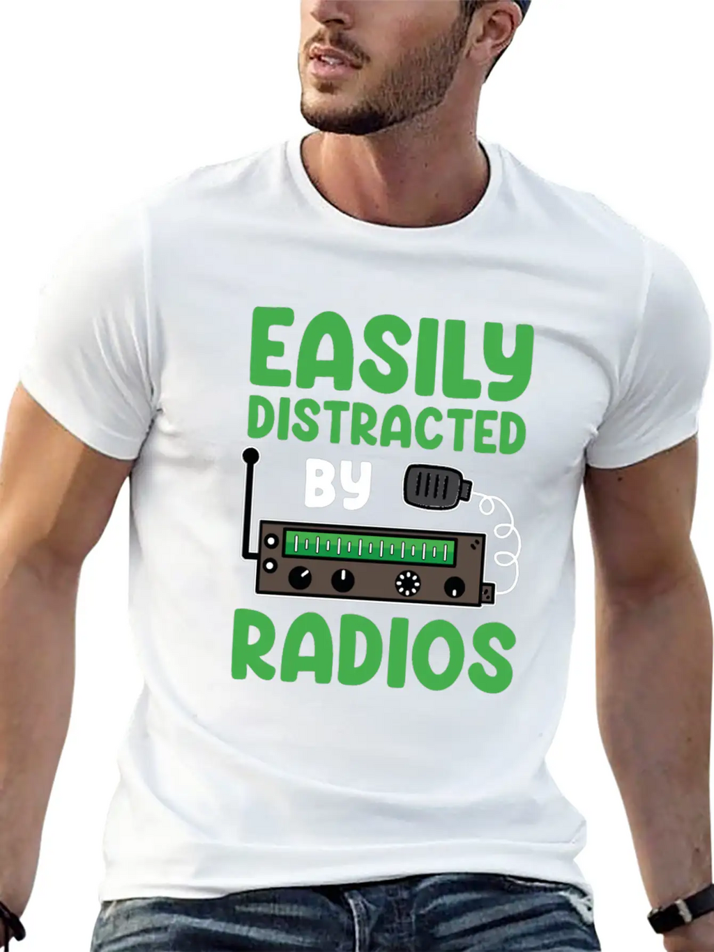 Ham Radio Operator Amateur Radio Morse Ham Radio Breathable Soft Cotton T-Shirt – Timeless Casual Look