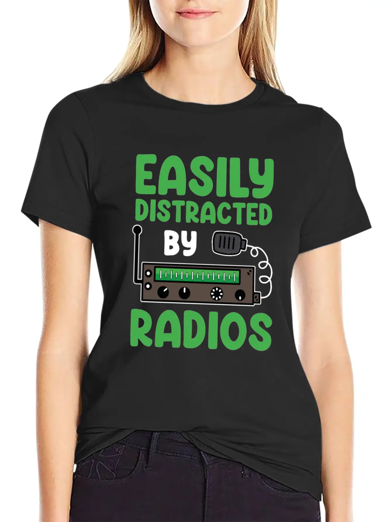 Ham Radio Operator Amateur Radio Morse Ham Radio Breathable Soft Cotton T-Shirt – Timeless Casual Look