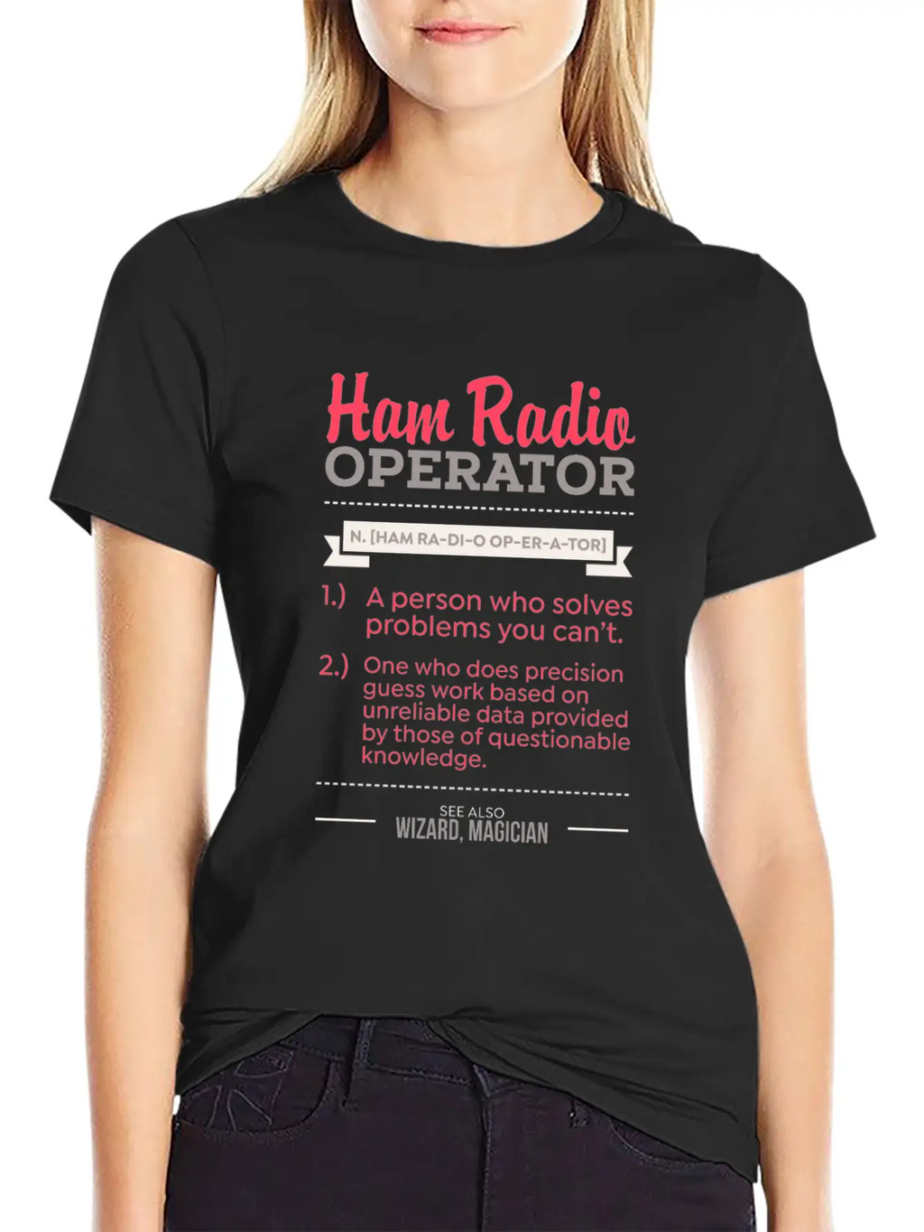 Ham Radio Operator - Gift Unisex Casual T-Shirt – Clean Design For Daily Comfort