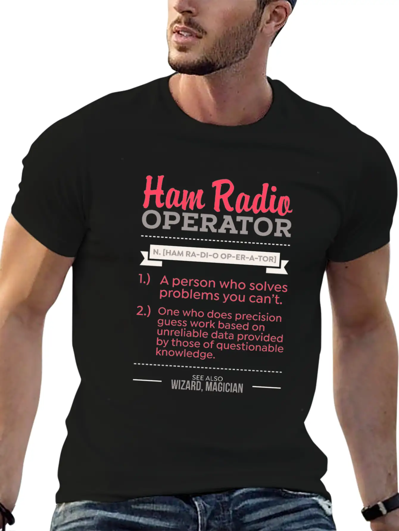Ham Radio Operator - Gift Unisex Casual T-Shirt – Clean Design For Daily Comfort