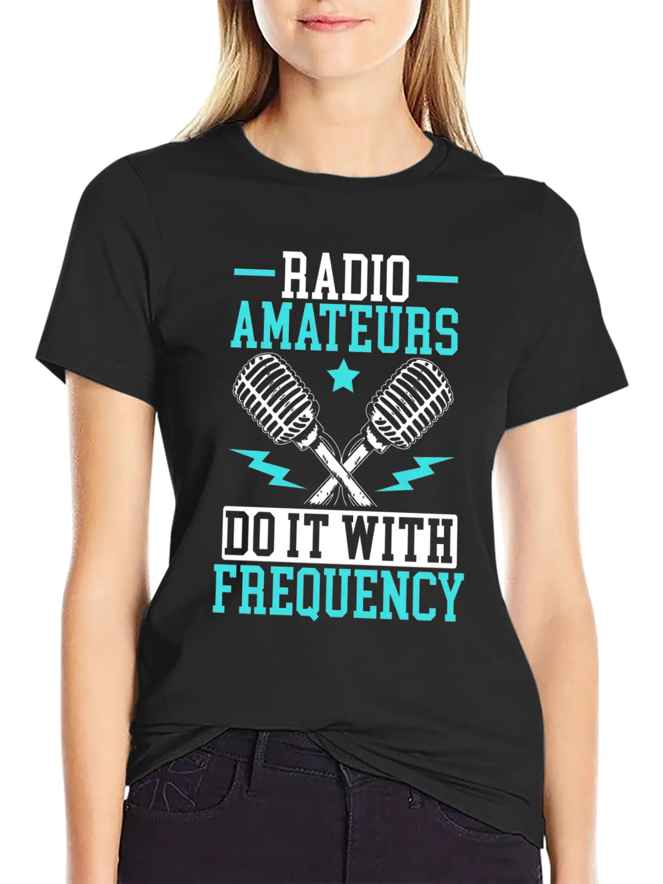 Ham Radio Operator Morse Code Radioactivity Essential Cotton Tee For Daily Outfits – Unisex Style