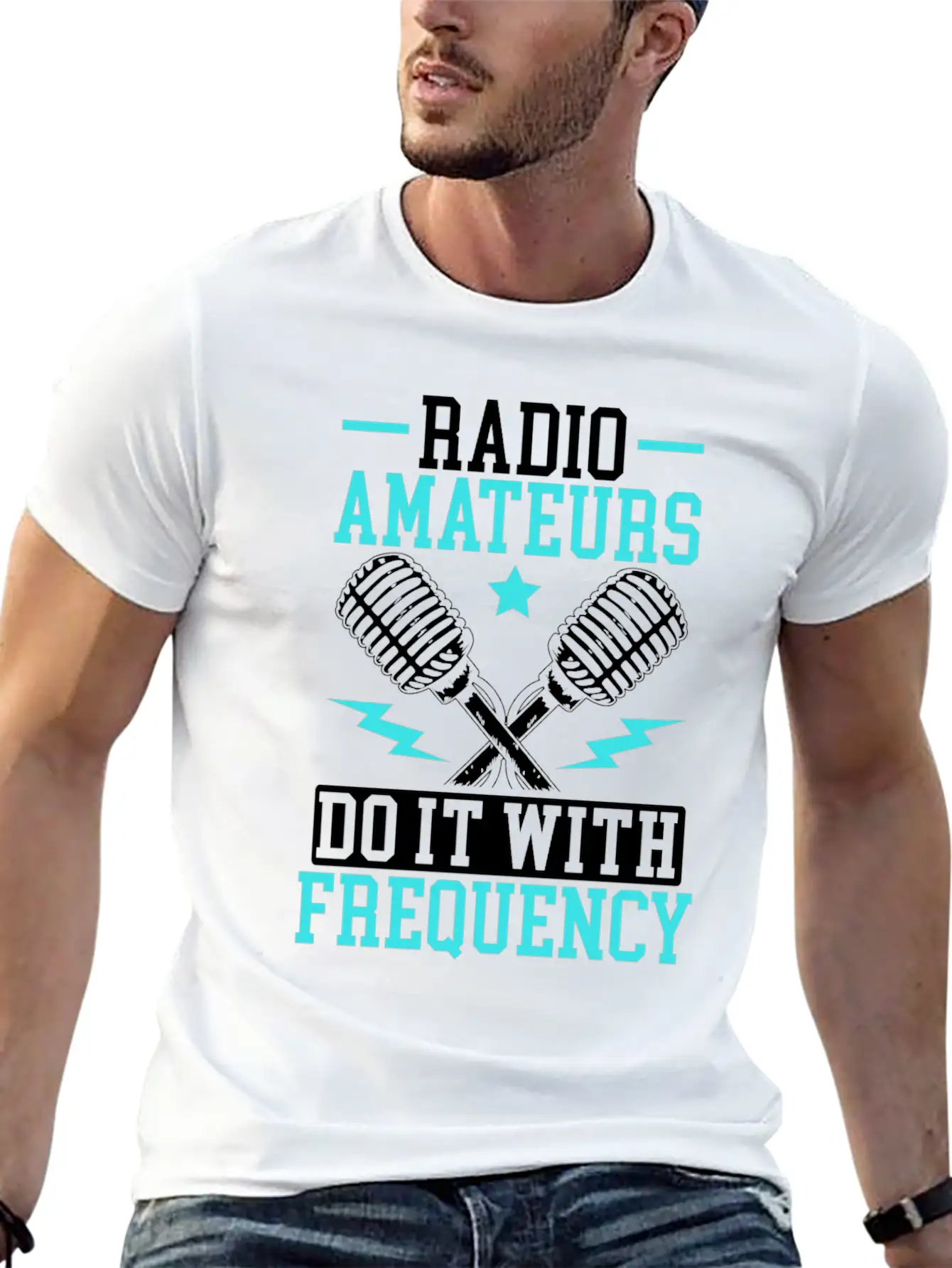 Ham Radio Operator Morse Code Radioactivity Essential Cotton Tee For Daily Outfits – Unisex Style