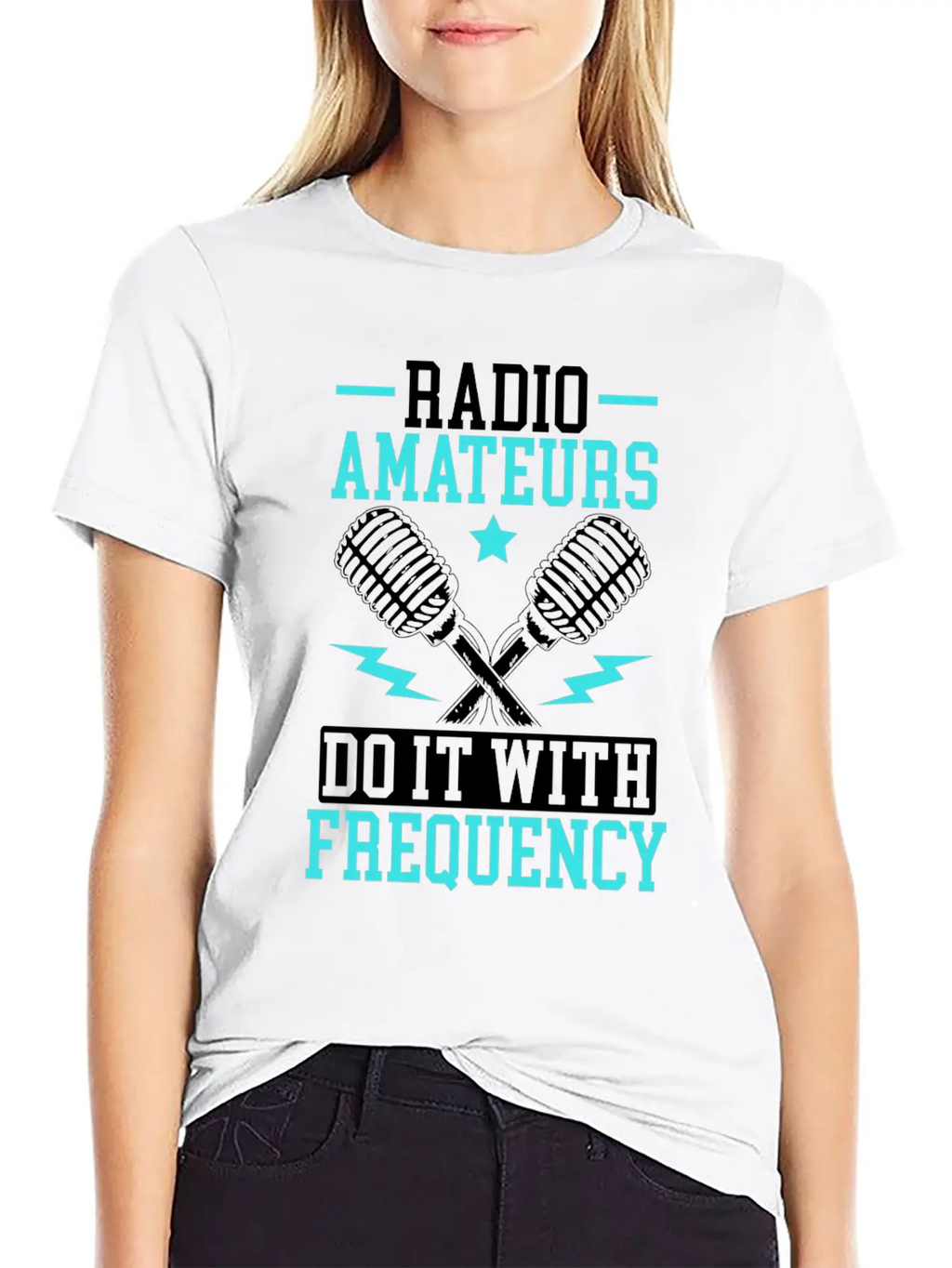 Ham Radio Operator Morse Code Radioactivity Essential Cotton Tee For Daily Outfits – Unisex Style