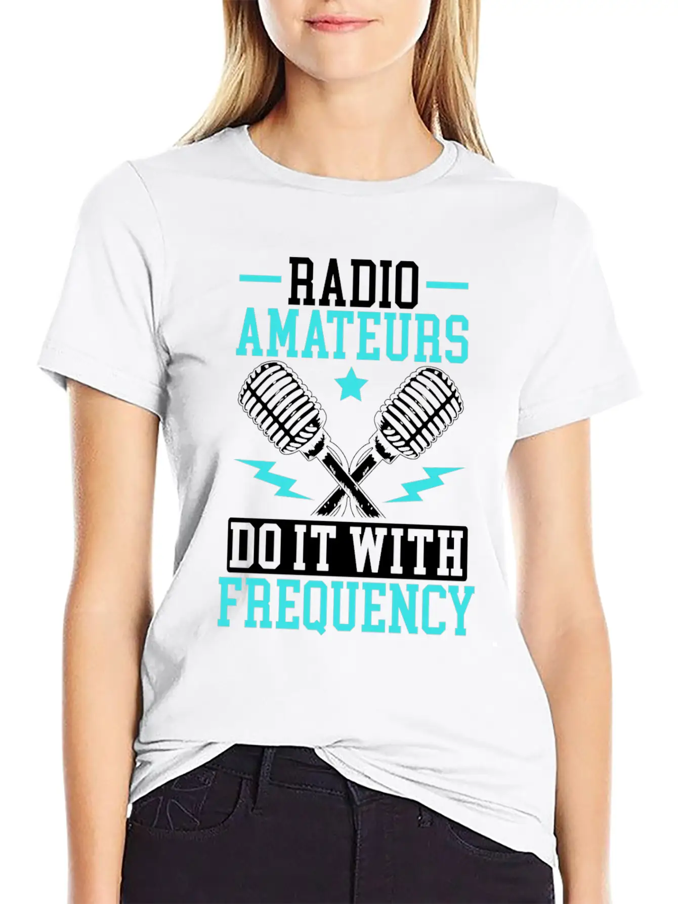 Ham Radio Operator Morse Code Radioactivity Essential Cotton Tee For Daily Outfits – Unisex Style