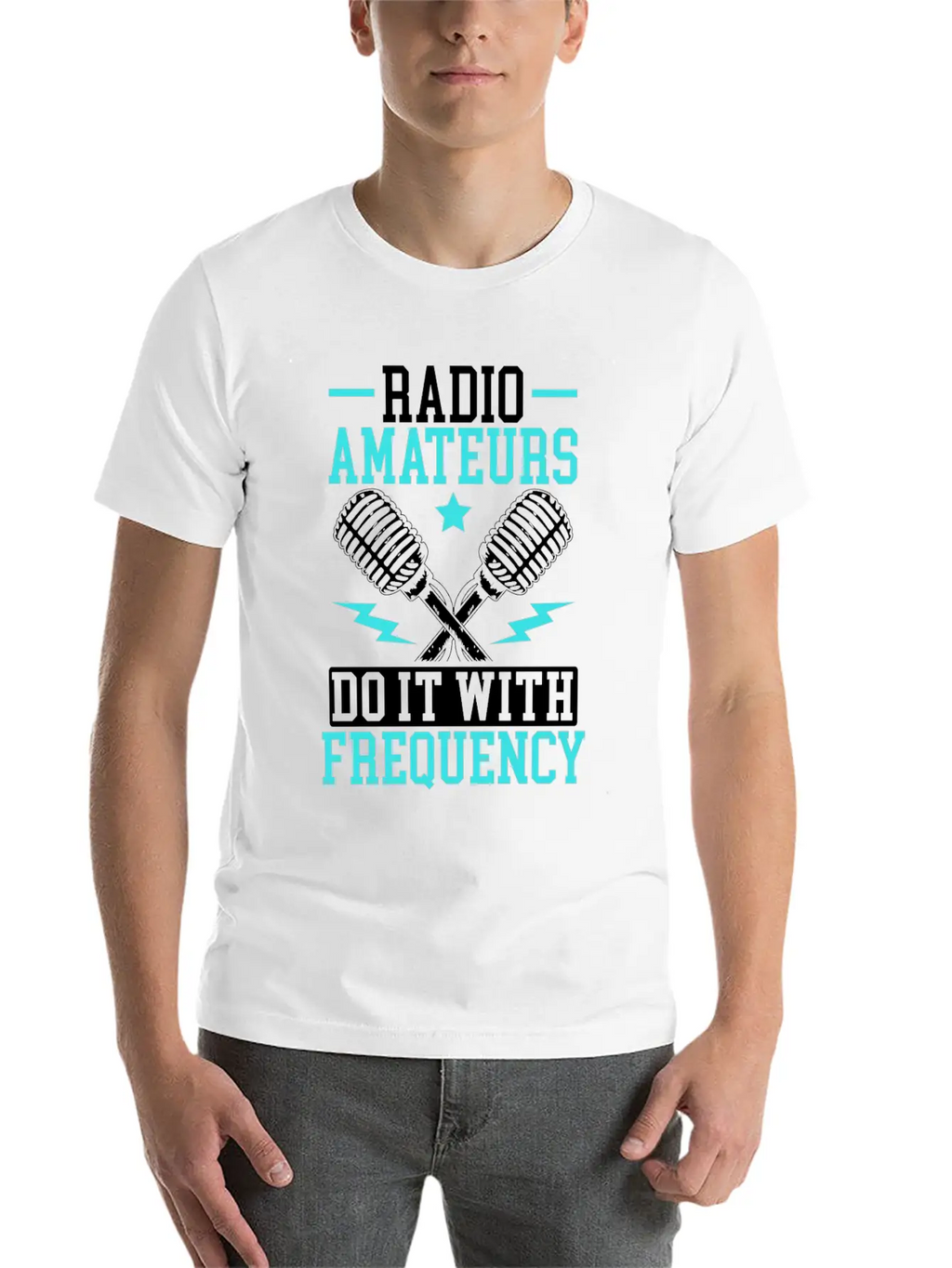 Ham Radio Operator Morse Code Radioactivity Essential Cotton Tee For Daily Outfits – Unisex Style