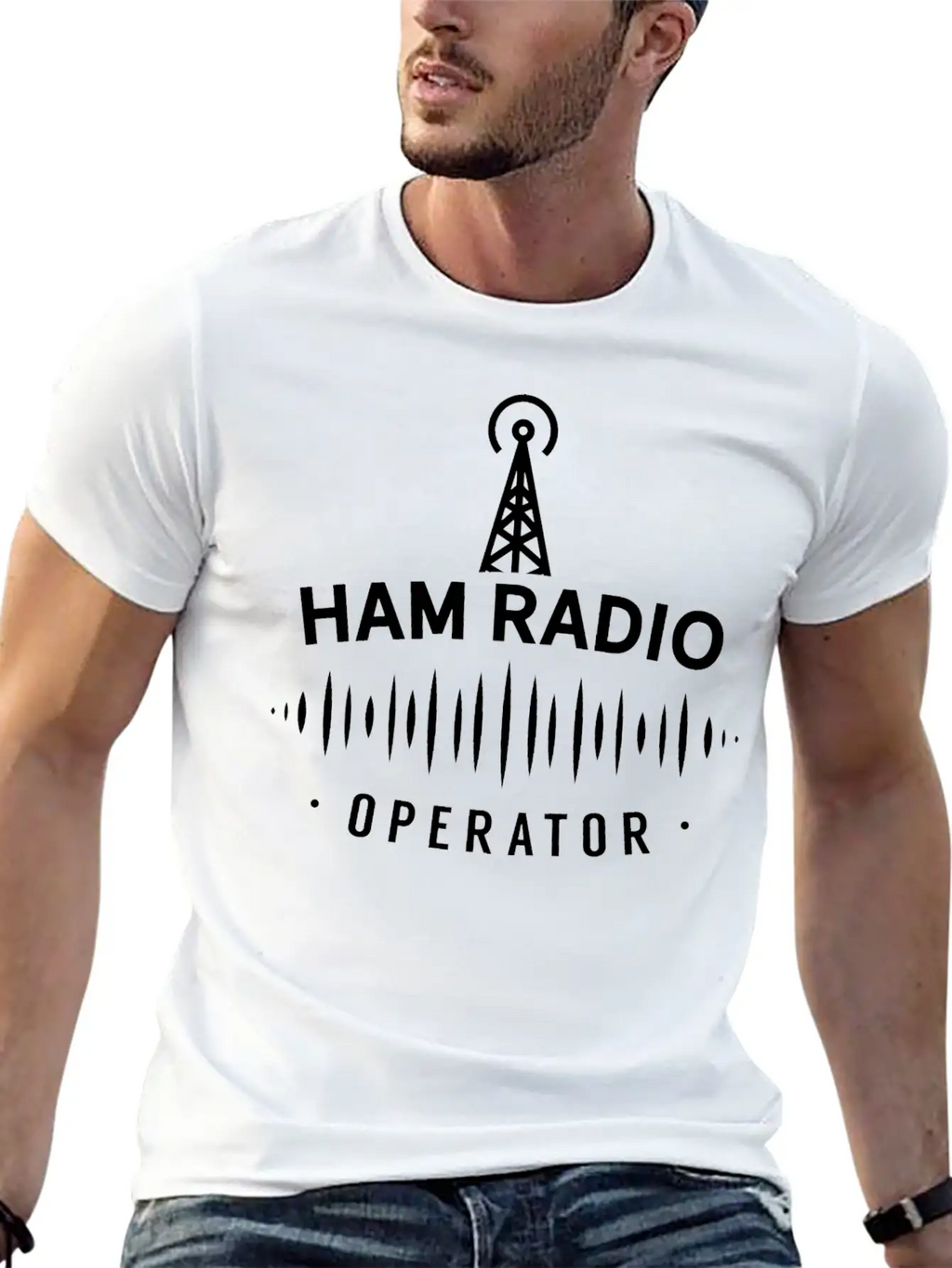 Ham Radio Operator Service Amateur Radio Hobby Classic Fit Graphic Tee For Daily Comfort – Unisex Cotton Shirt