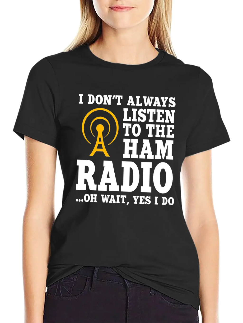 Ham Radio Operator Stylish Everyday T-Shirt – Unisex Basic Cotton Tee