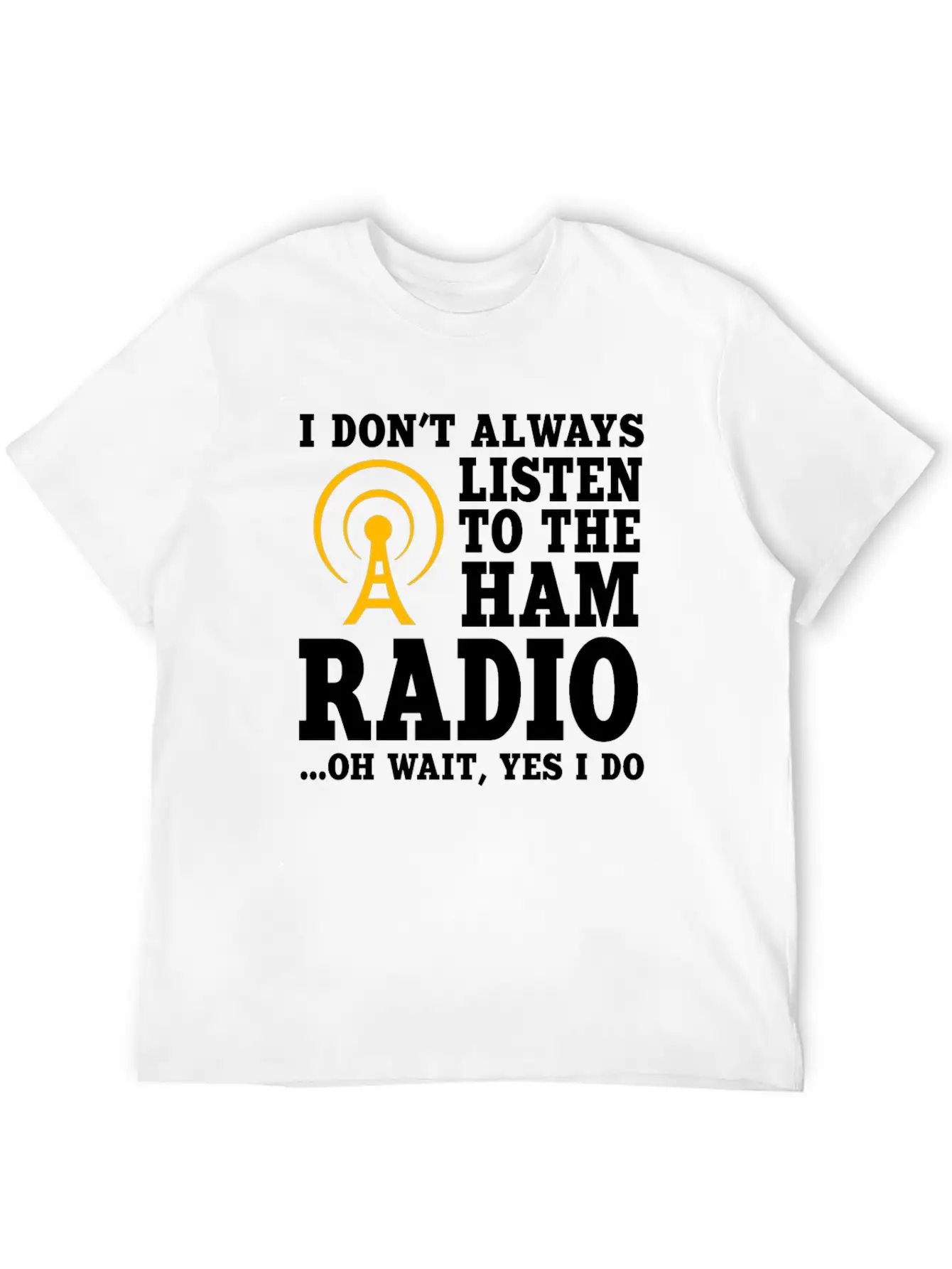 Ham Radio Operator Stylish Everyday T-Shirt – Unisex Basic Cotton Tee