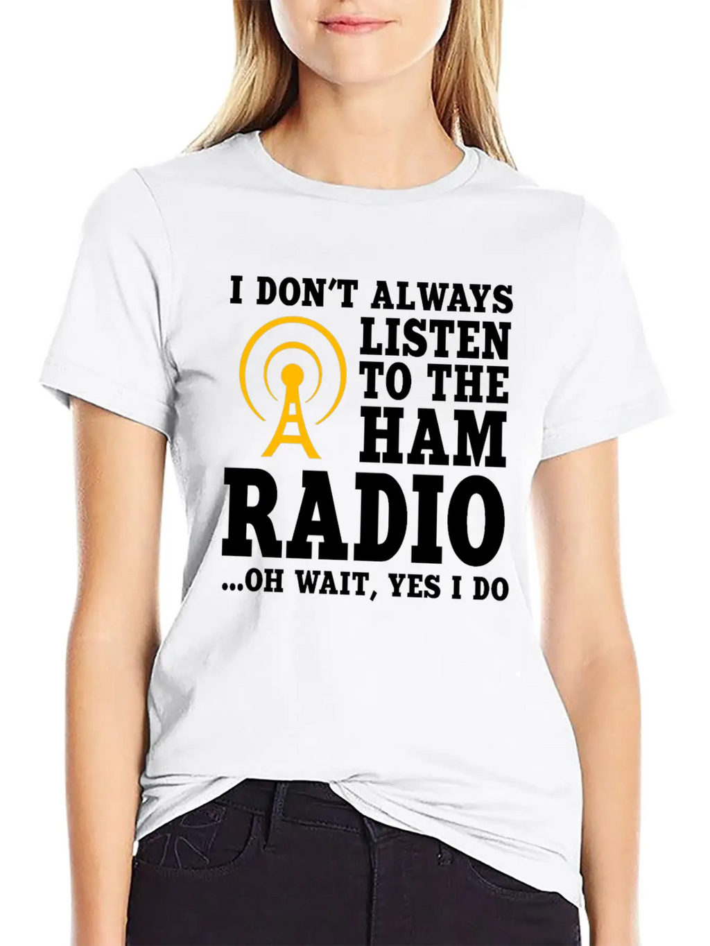 Ham Radio Operator Stylish Everyday T-Shirt – Unisex Basic Cotton Tee