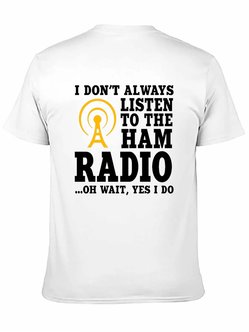 Ham Radio Operator Stylish Everyday T-Shirt – Unisex Basic Cotton Tee