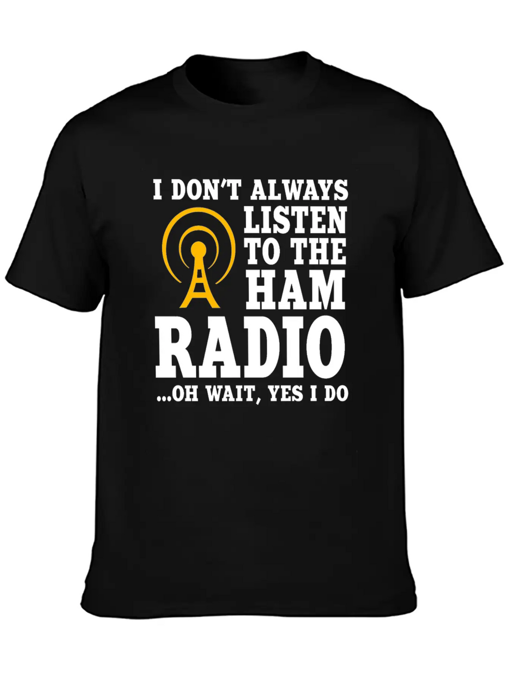 Ham Radio Operator Stylish Everyday T-Shirt – Unisex Basic Cotton Tee