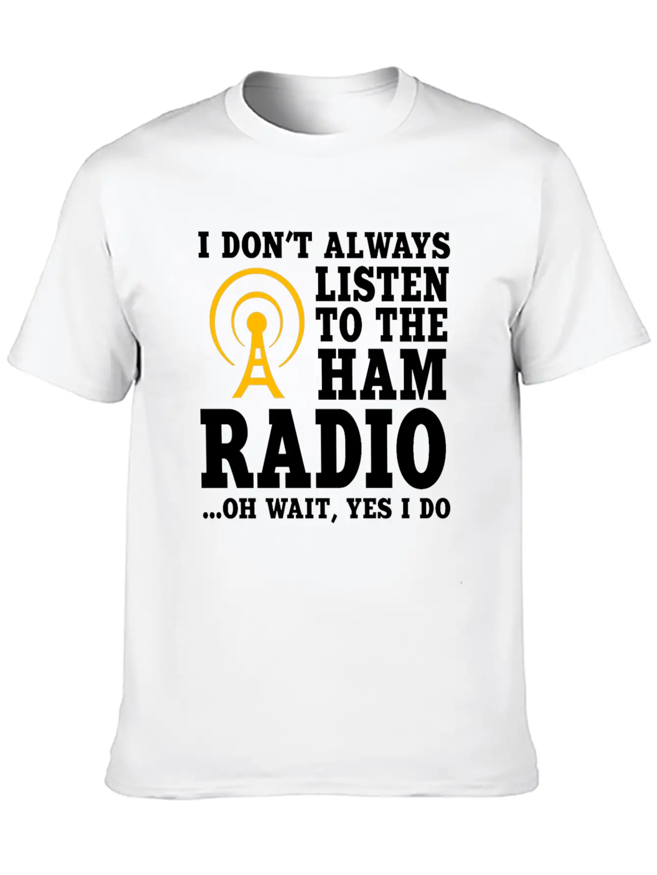 Ham Radio Operator Stylish Everyday T-Shirt – Unisex Basic Cotton Tee