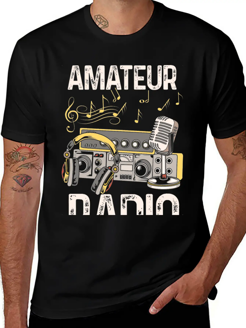 Ham Radio Operator Unisex Casual T-Shirt – Clean Design For Daily Comfort