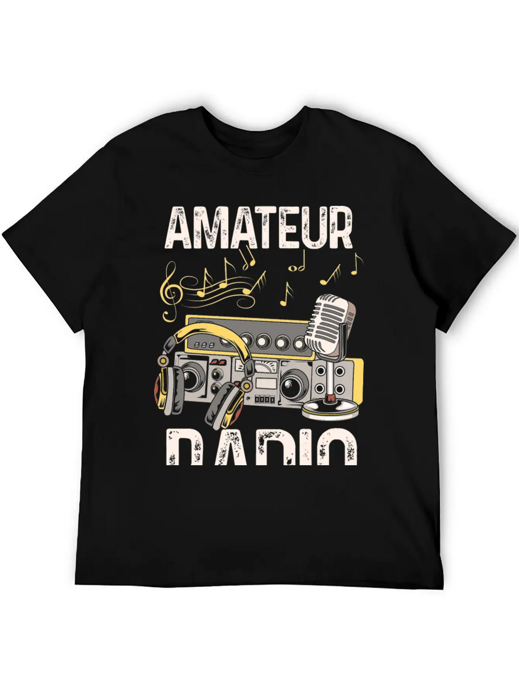 Ham Radio Operator Unisex Casual T-Shirt – Clean Design For Daily Comfort