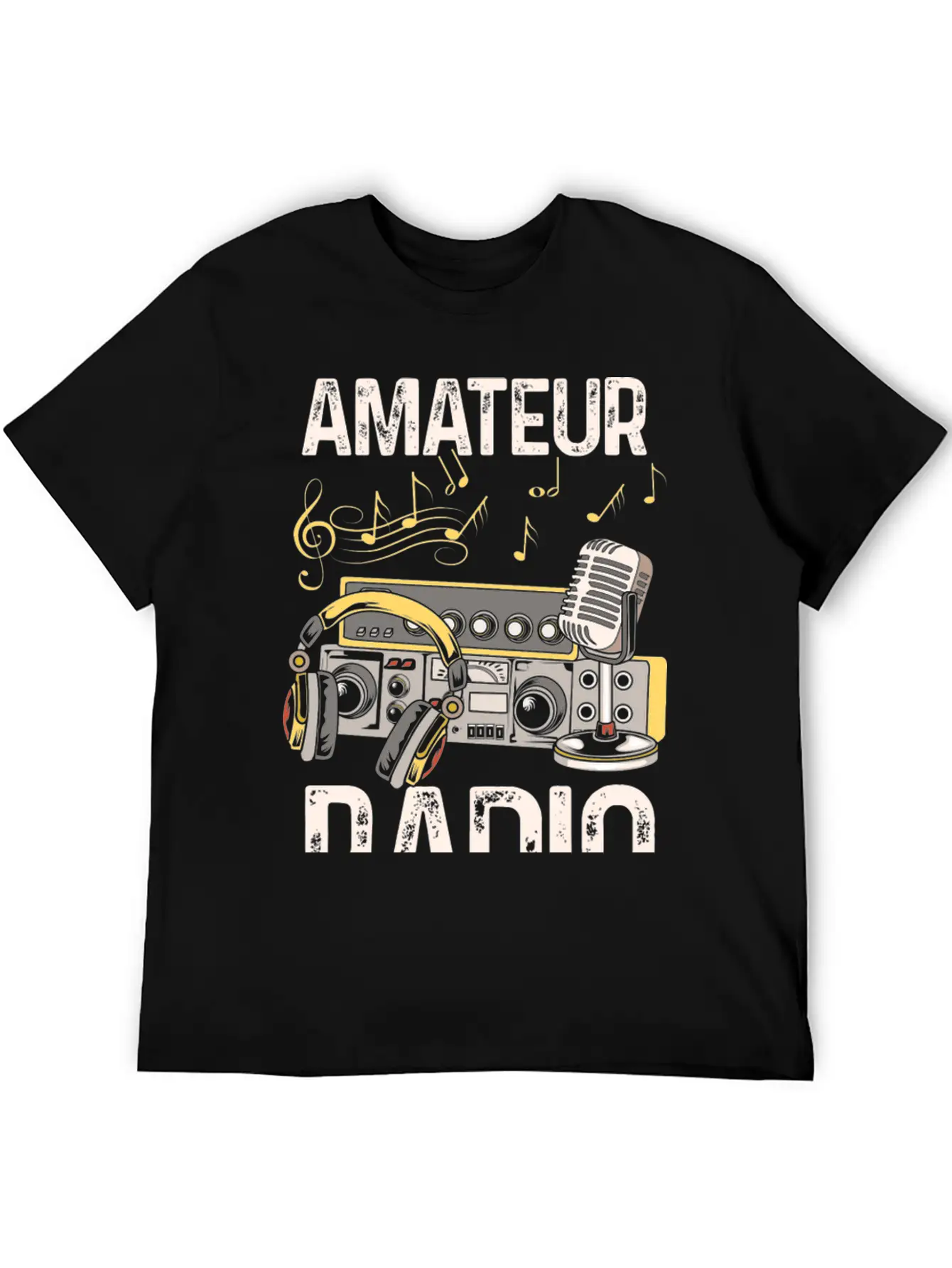 Ham Radio Operator Unisex Casual T-Shirt – Clean Design For Daily Comfort