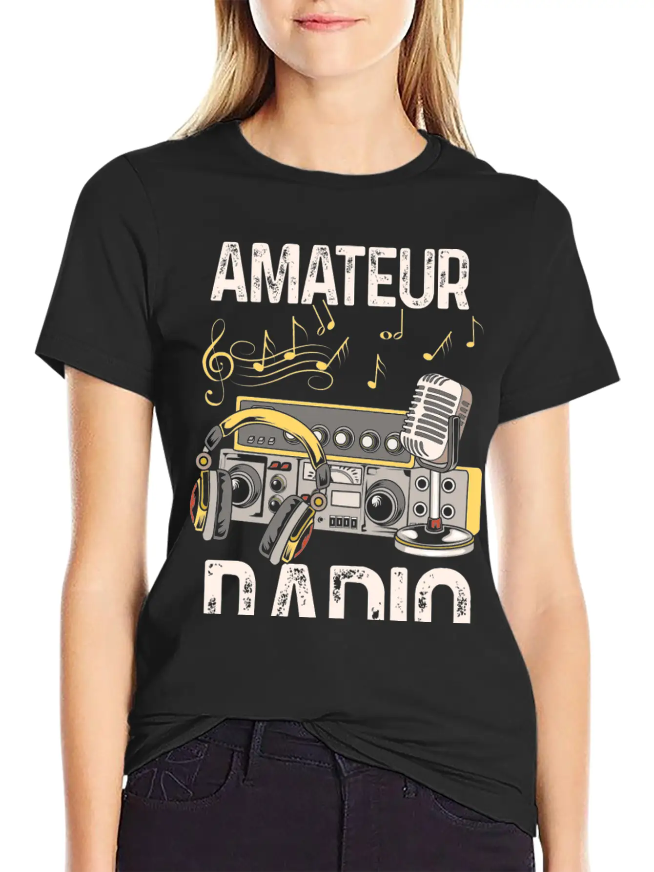 Ham Radio Operator Unisex Casual T-Shirt – Clean Design For Daily Comfort