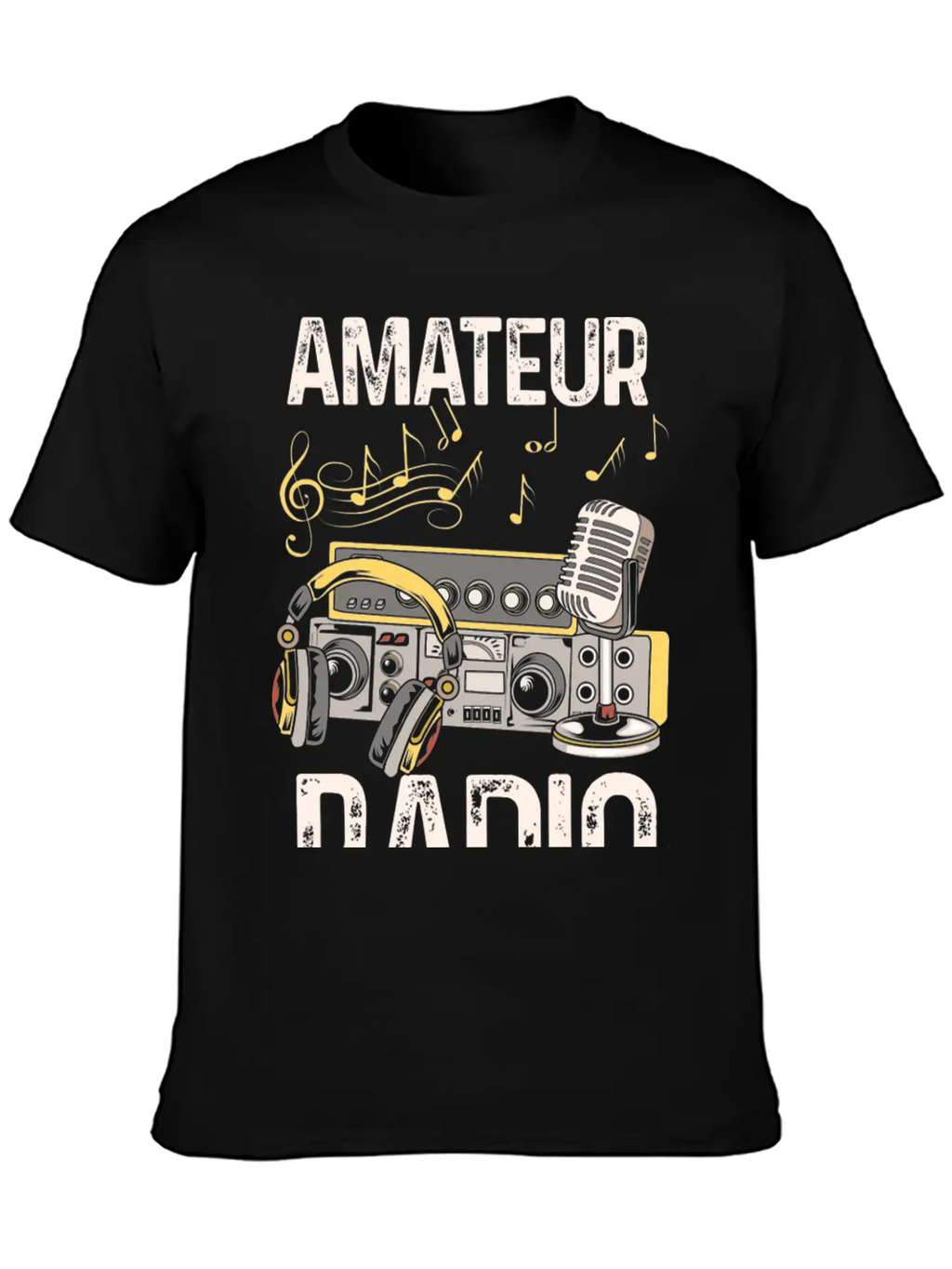 Ham Radio Operator Unisex Casual T-Shirt – Clean Design For Daily Comfort