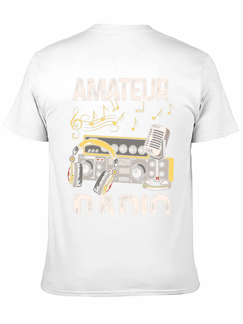 Ham Radio Operator Unisex Casual T-Shirt – Clean Design For Daily Comfort