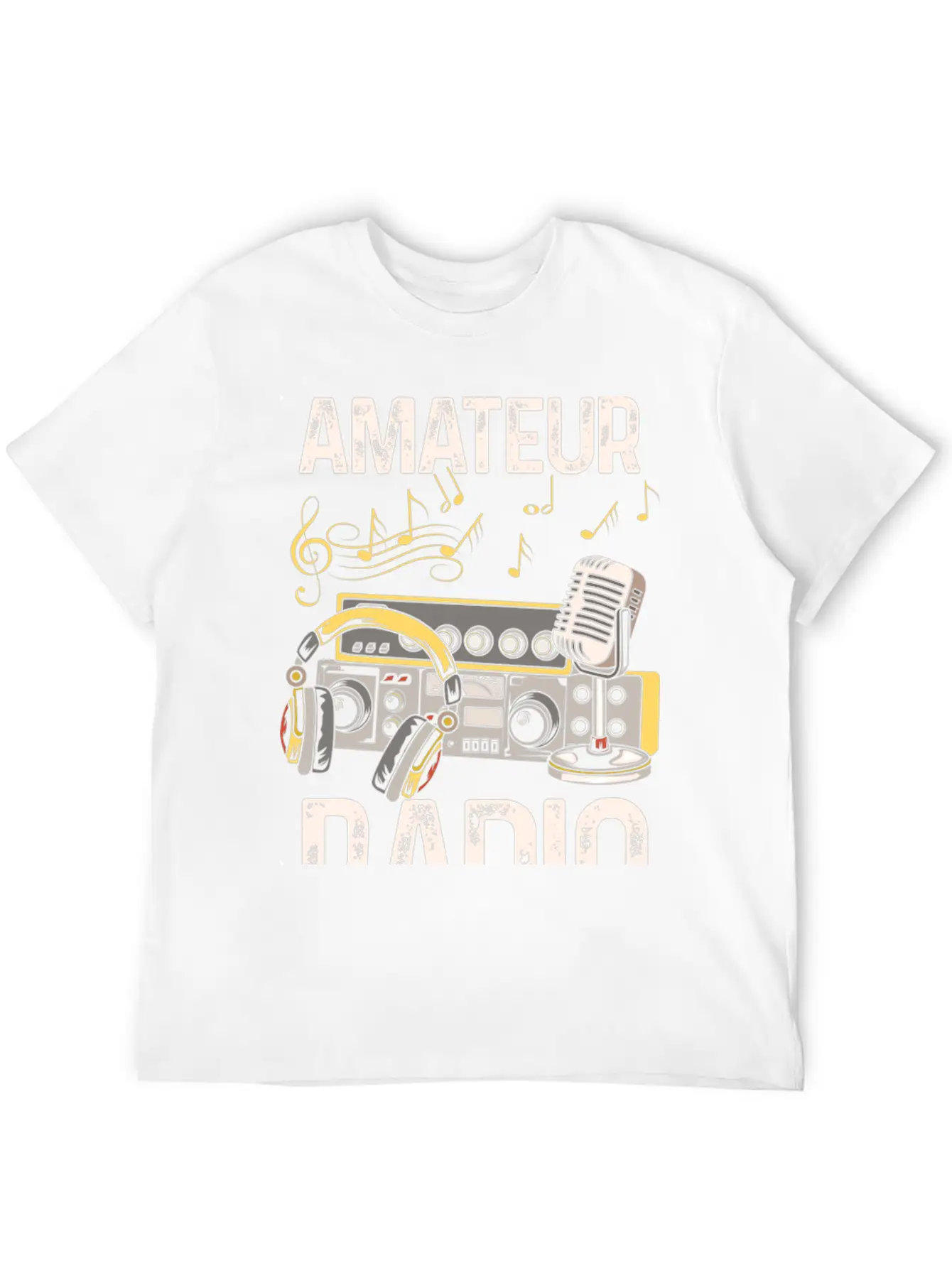 Ham Radio Operator Unisex Casual T-Shirt – Clean Design For Daily Comfort