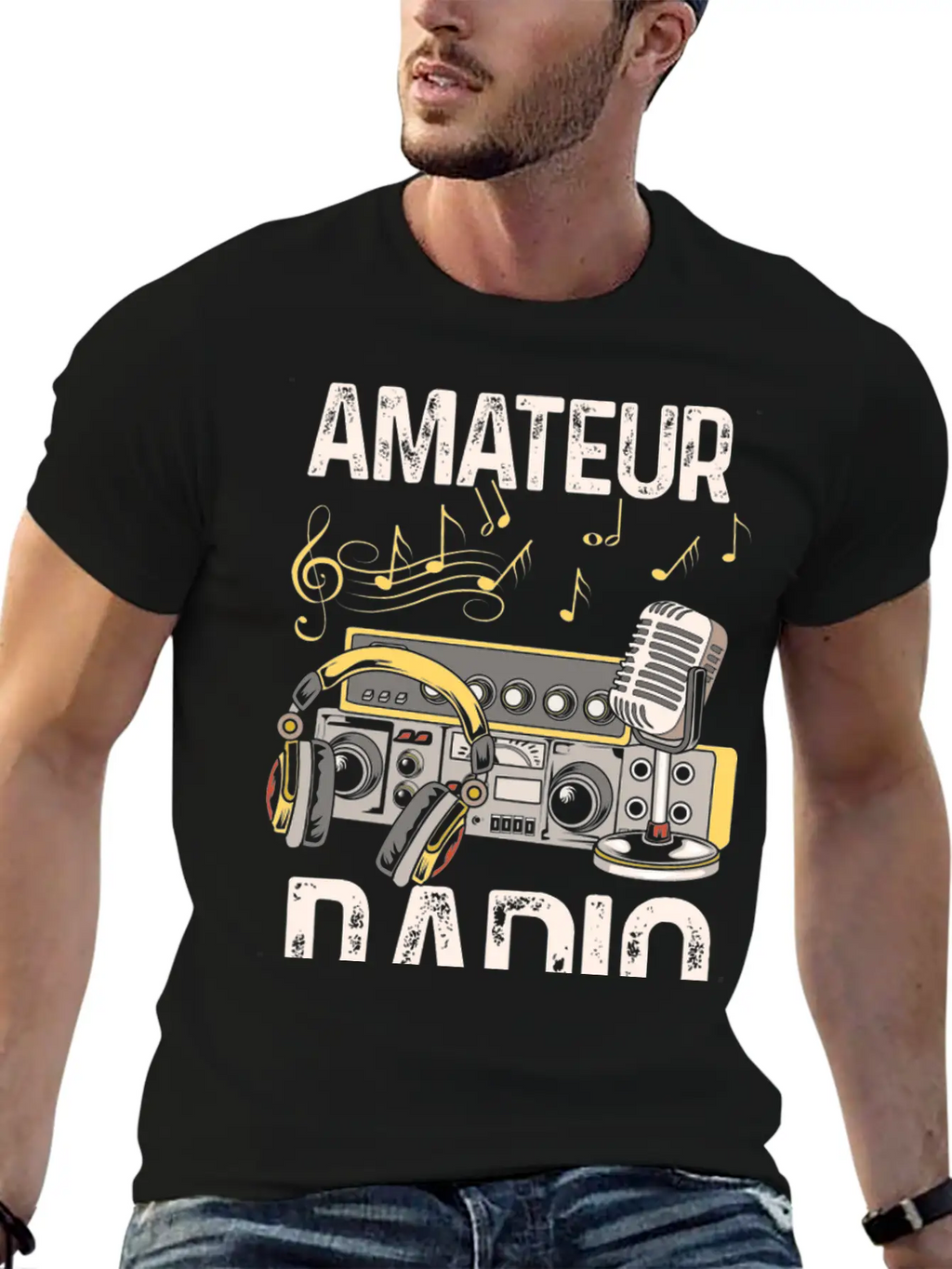 Ham Radio Operator Unisex Casual T-Shirt – Clean Design For Daily Comfort