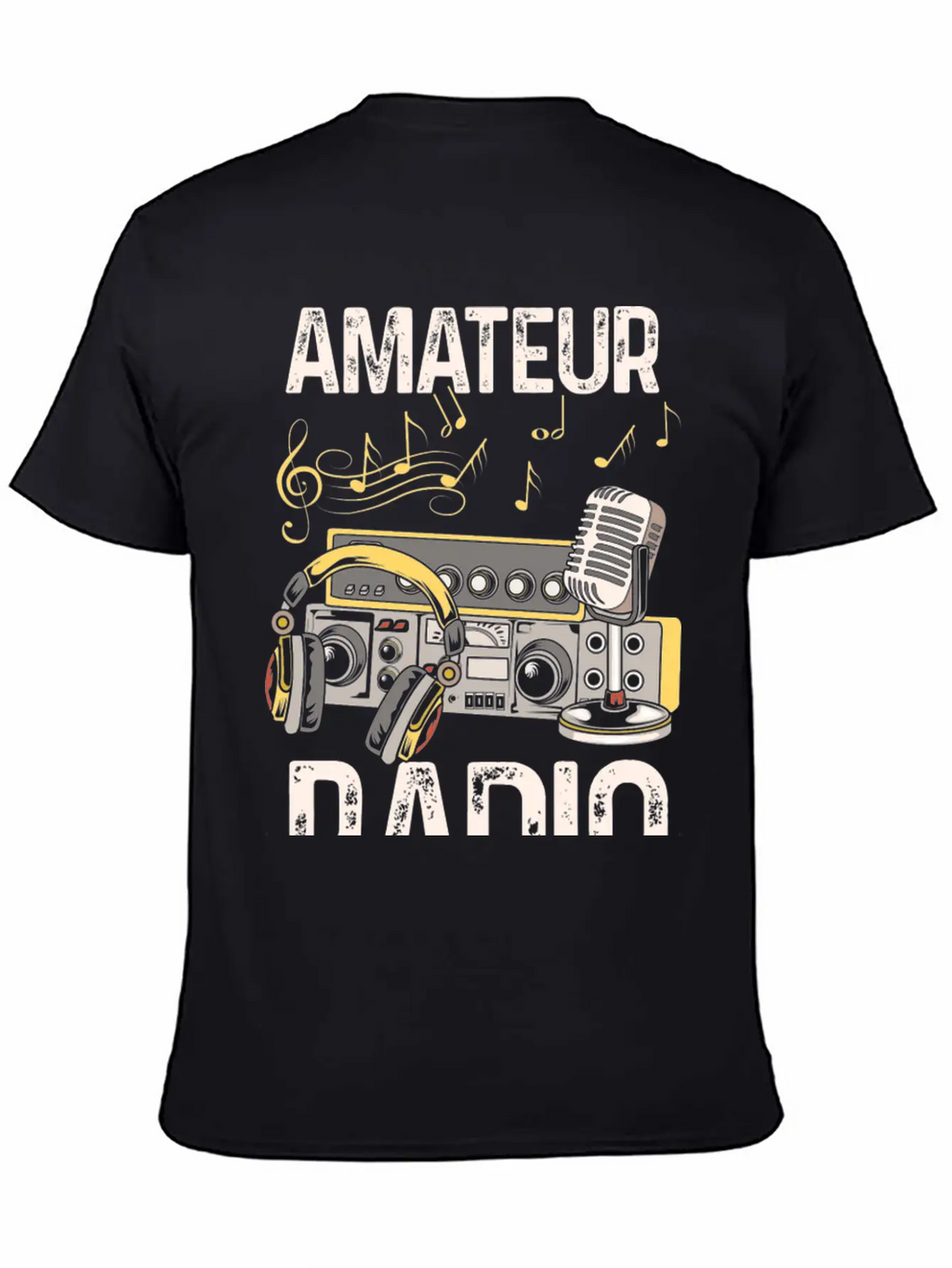 Ham Radio Operator Unisex Casual T-Shirt – Clean Design For Daily Comfort