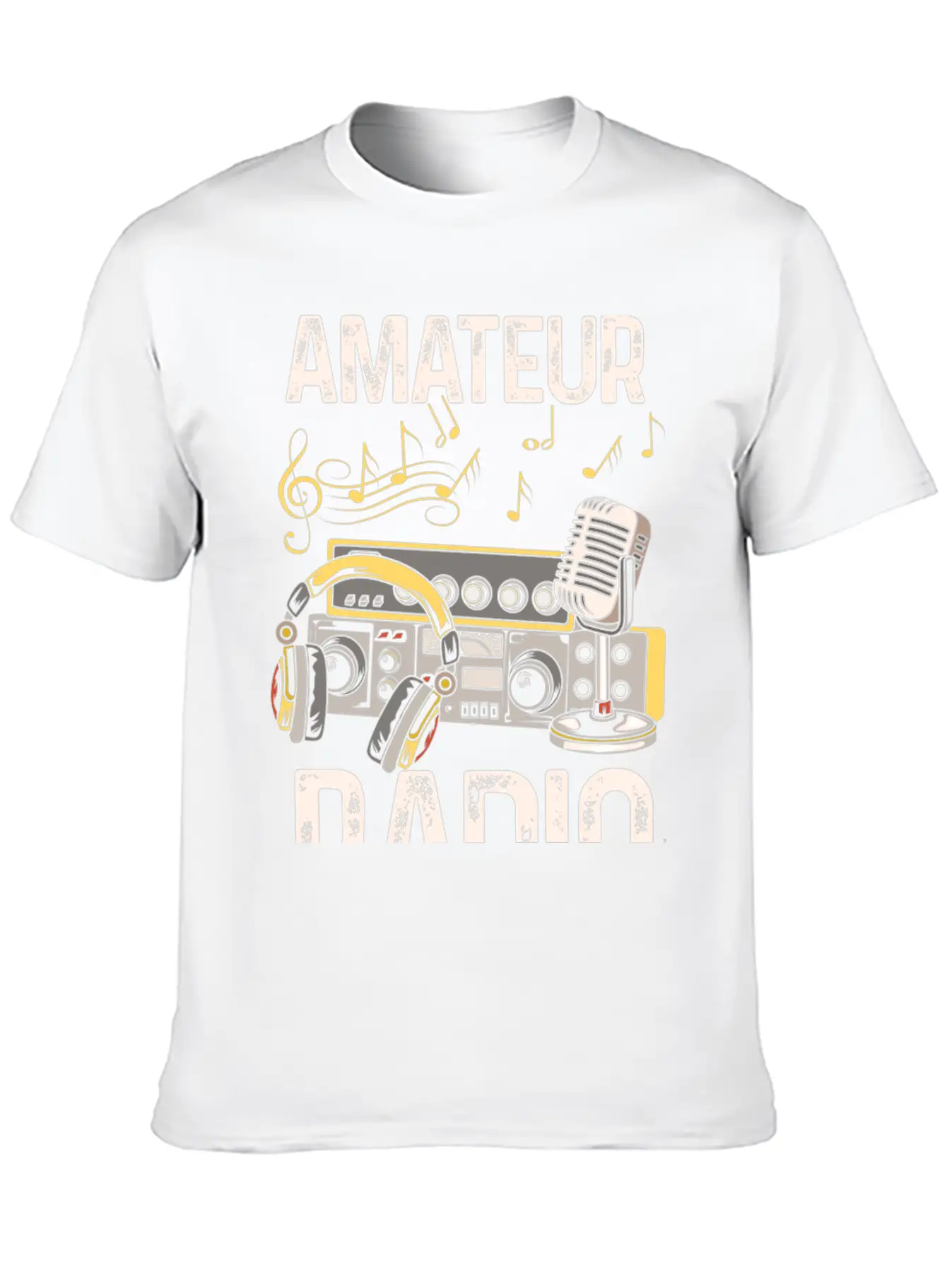 Ham Radio Operator Unisex Casual T-Shirt – Clean Design For Daily Comfort