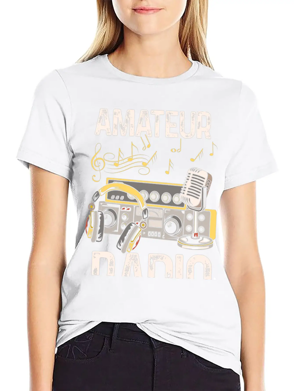 Ham Radio Operator Unisex Casual T-Shirt – Clean Design For Daily Comfort