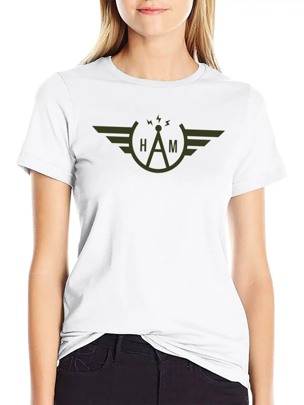 Ham Radio Unisex Casual T-Shirt – Clean Design For Daily Comfort