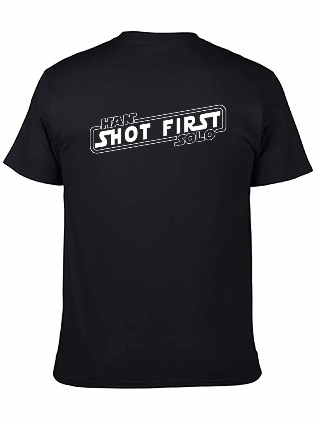 Han Solo Shot First Classic Fit Graphic Tee For Daily Comfort – Unisex Cotton Shirt