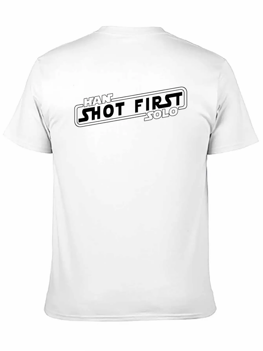 Han Solo Shot First Classic Fit Graphic Tee For Daily Comfort – Unisex Cotton Shirt