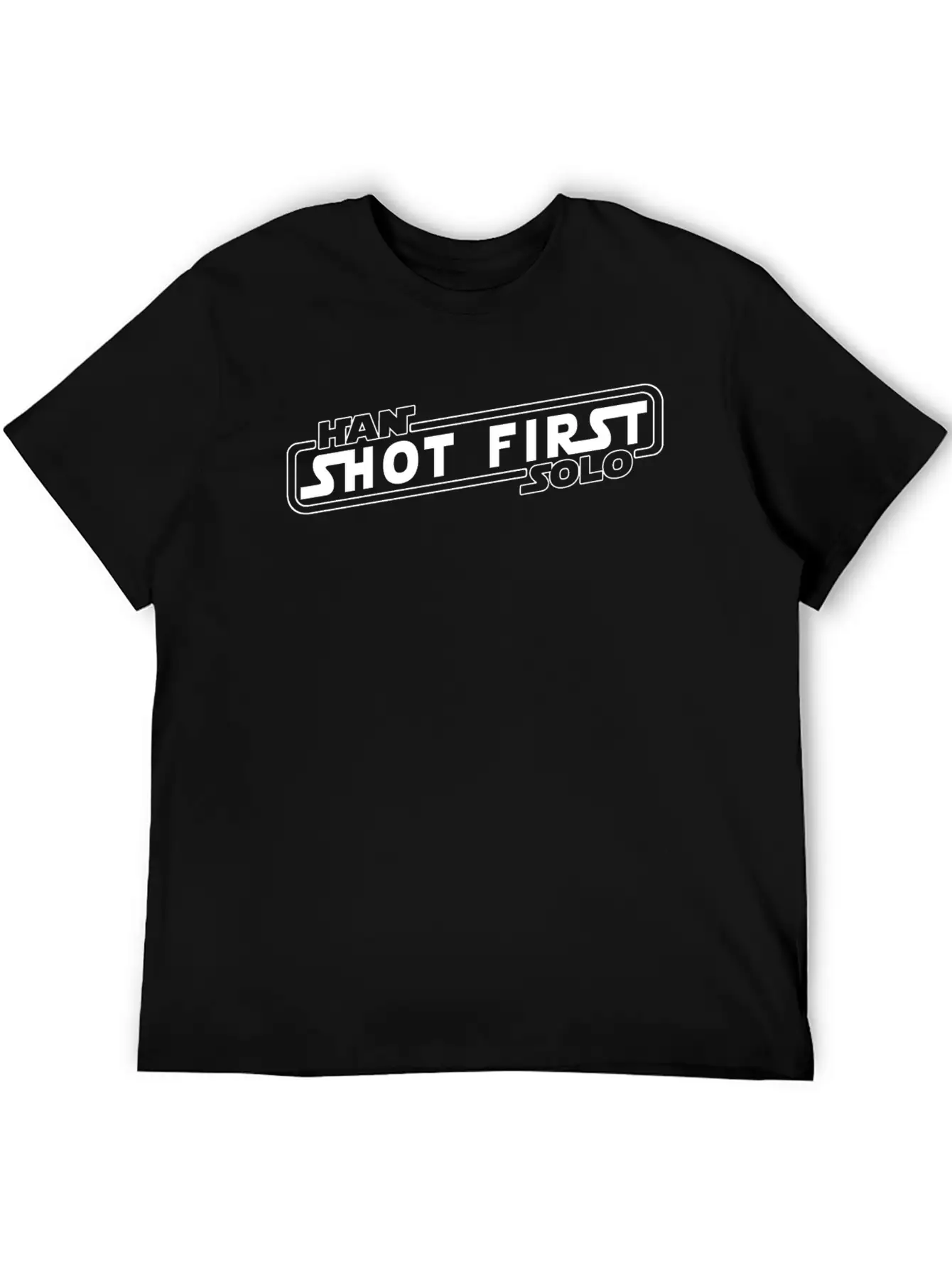 Han Solo Shot First Classic Fit Graphic Tee For Daily Comfort – Unisex Cotton Shirt