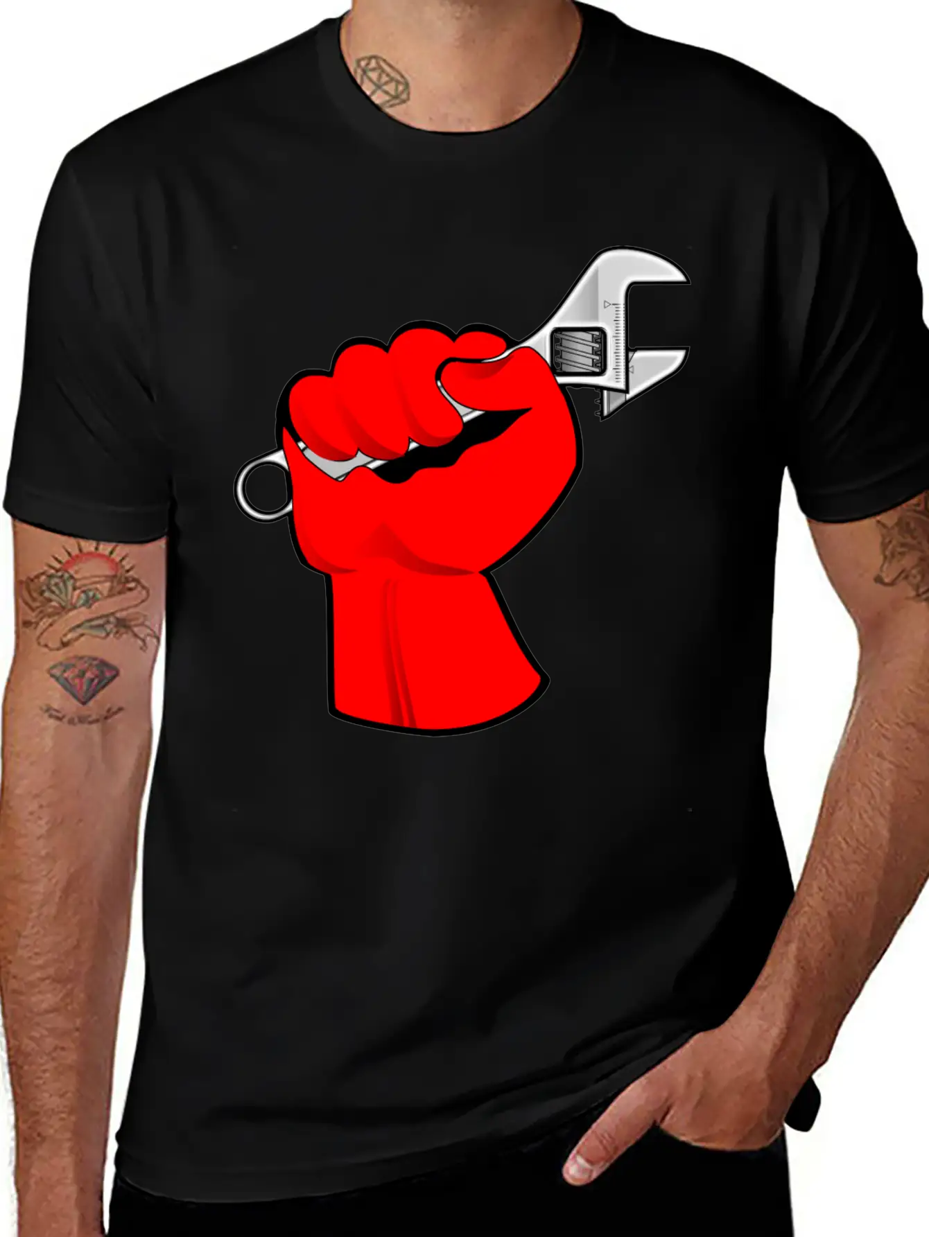 Hand Essential Cotton Tee For Daily Outfits – Unisex Style