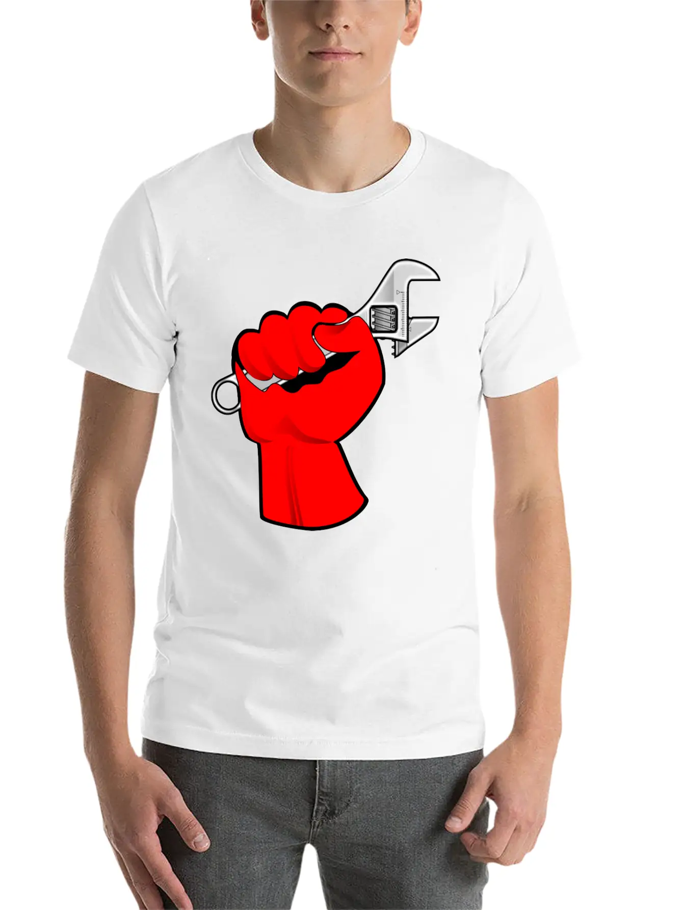 Hand Essential Cotton Tee For Daily Outfits – Unisex Style