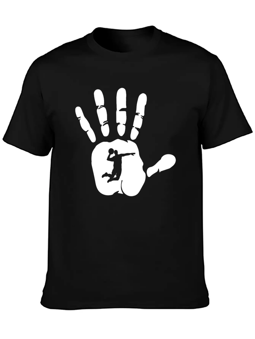 Hand Handball Player Team Match Sport Coach Gift Stylish Everyday T-Shirt – Unisex Basic Cotton Tee