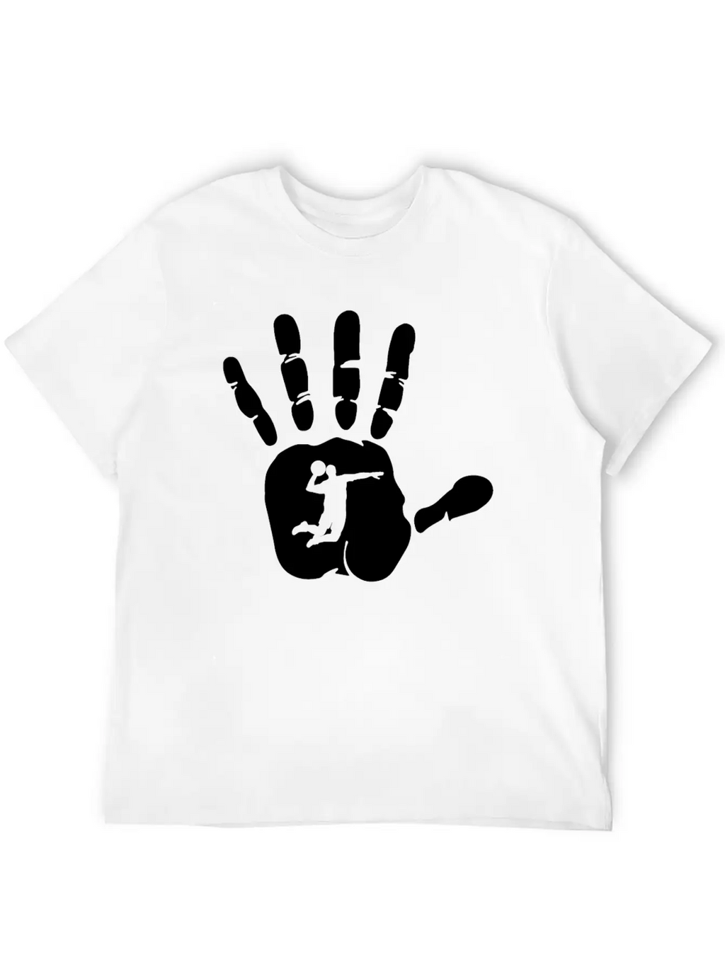 Hand Handball Player Team Match Sport Coach Gift Stylish Everyday T-Shirt – Unisex Basic Cotton Tee