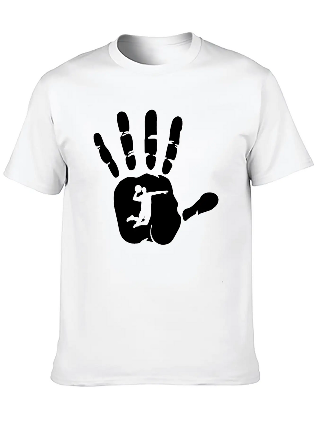 Hand Handball Player Team Match Sport Coach Gift Stylish Everyday T-Shirt – Unisex Basic Cotton Tee