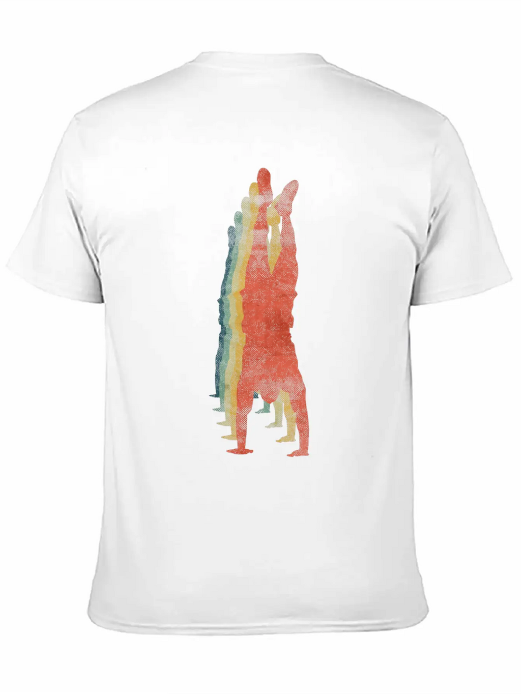 Hand Stand Cross Training Gym Trainer Retro Breathable Soft Cotton T-Shirt – Timeless Casual Look