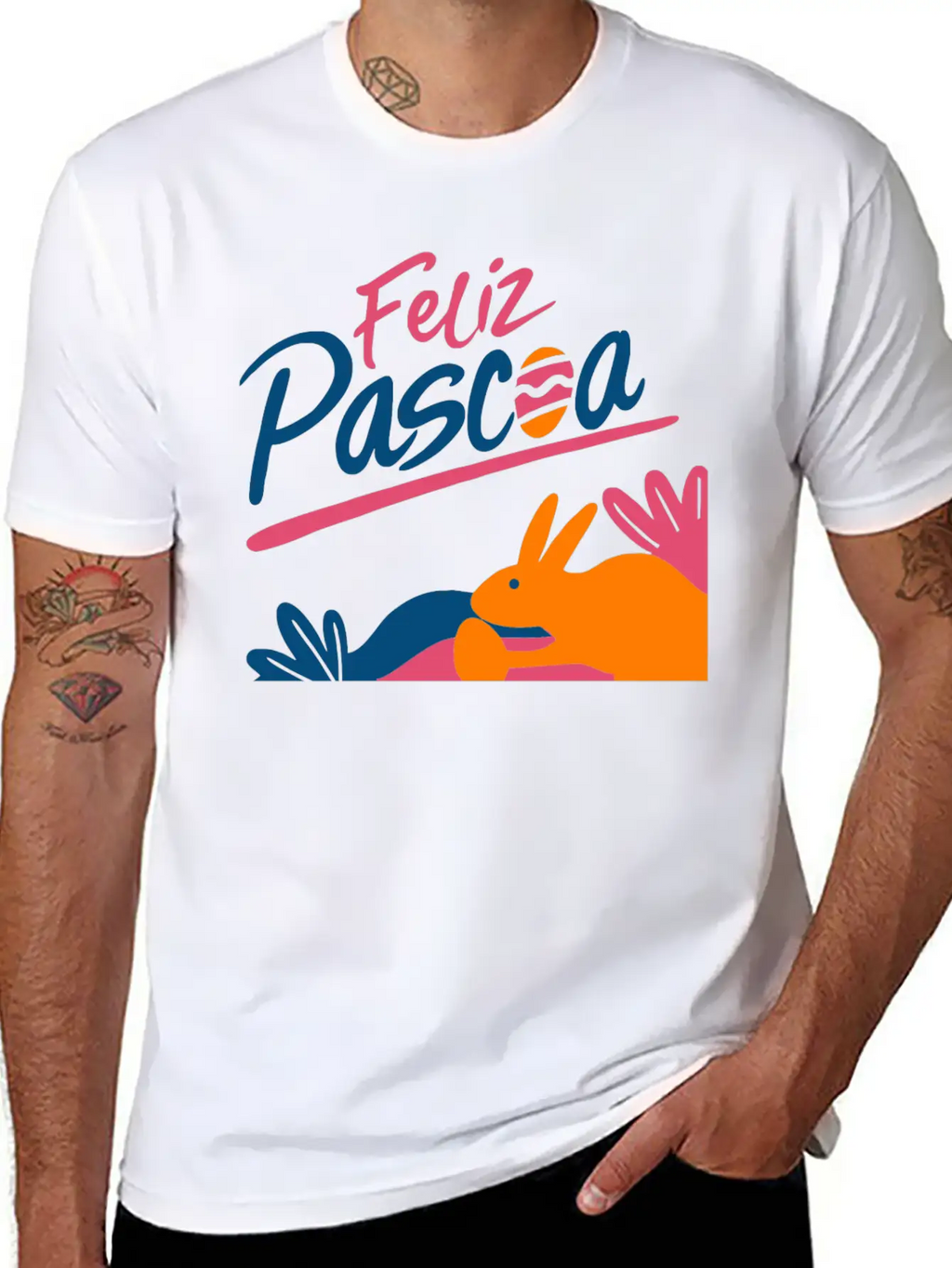 Hand Writing Feliz Unisex Casual T-Shirt – Clean Design For Daily Comfort