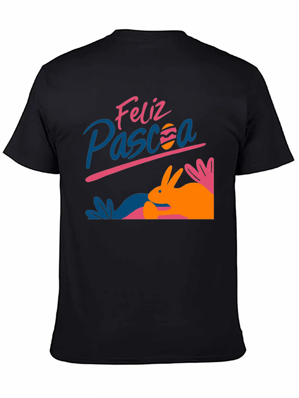 Hand Writing Feliz Unisex Casual T-Shirt – Clean Design For Daily Comfort