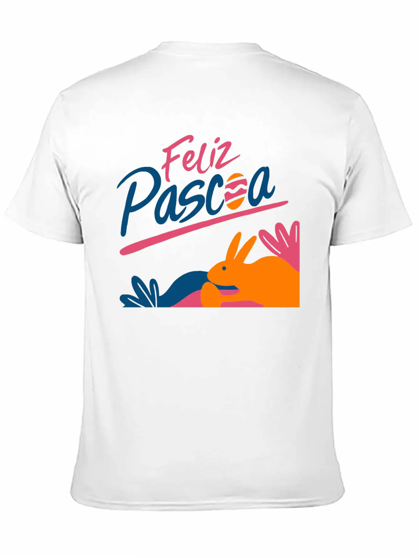 Hand Writing Feliz Unisex Casual T-Shirt – Clean Design For Daily Comfort