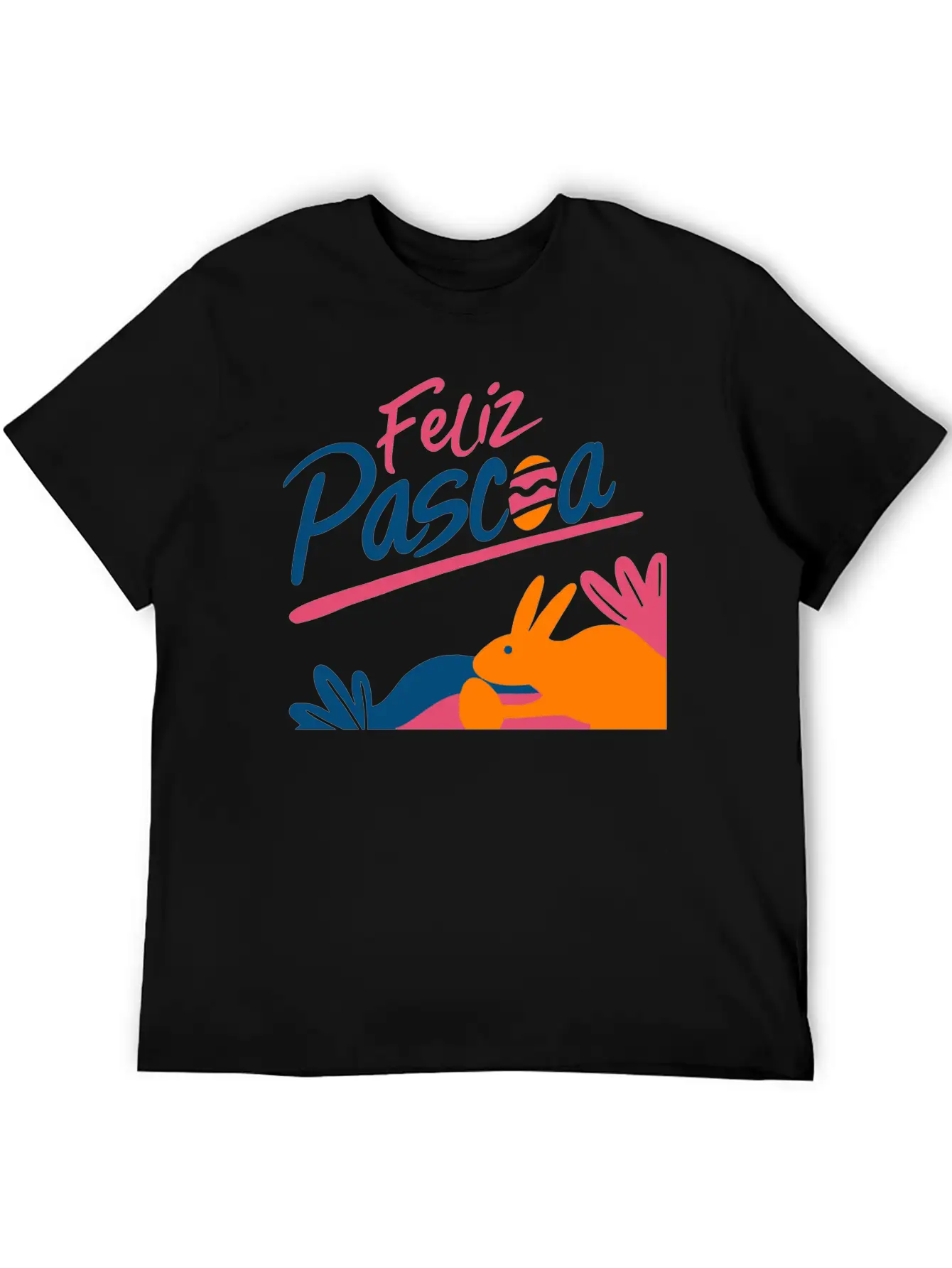 Hand Writing Feliz Unisex Casual T-Shirt – Clean Design For Daily Comfort