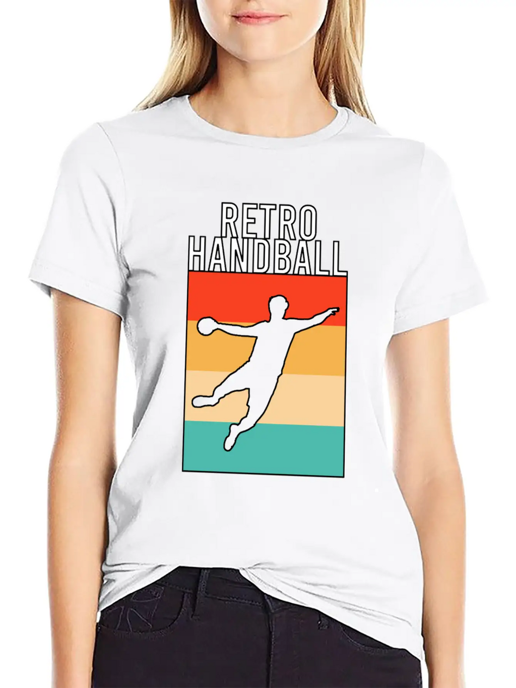 Handball Retro Unisex Casual T-Shirt – Clean Design For Daily Comfort