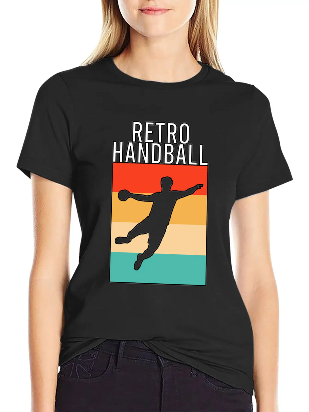 Handball Retro Unisex Casual T-Shirt – Clean Design For Daily Comfort