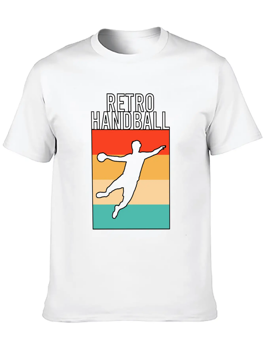 Handball Retro Unisex Casual T-Shirt – Clean Design For Daily Comfort