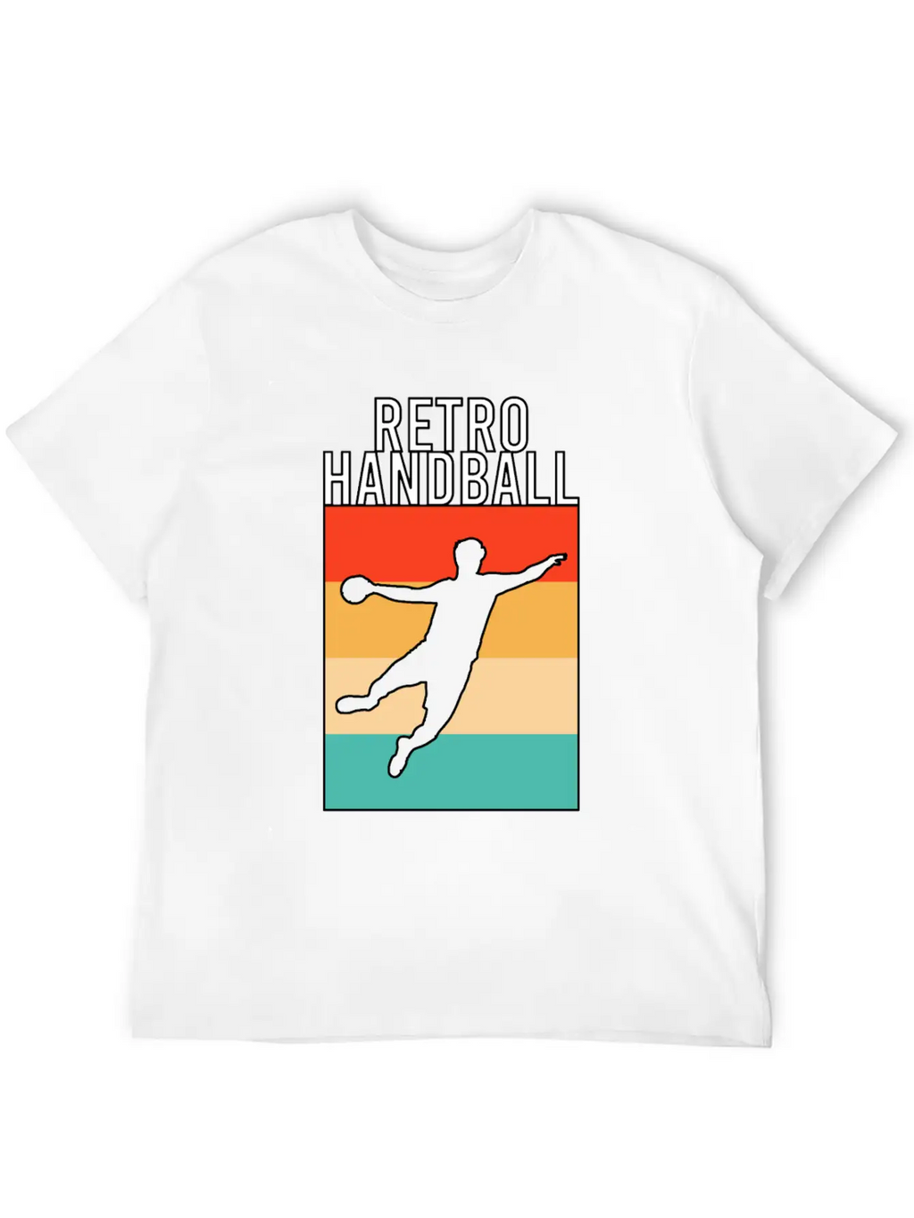 Handball Retro Unisex Casual T-Shirt – Clean Design For Daily Comfort