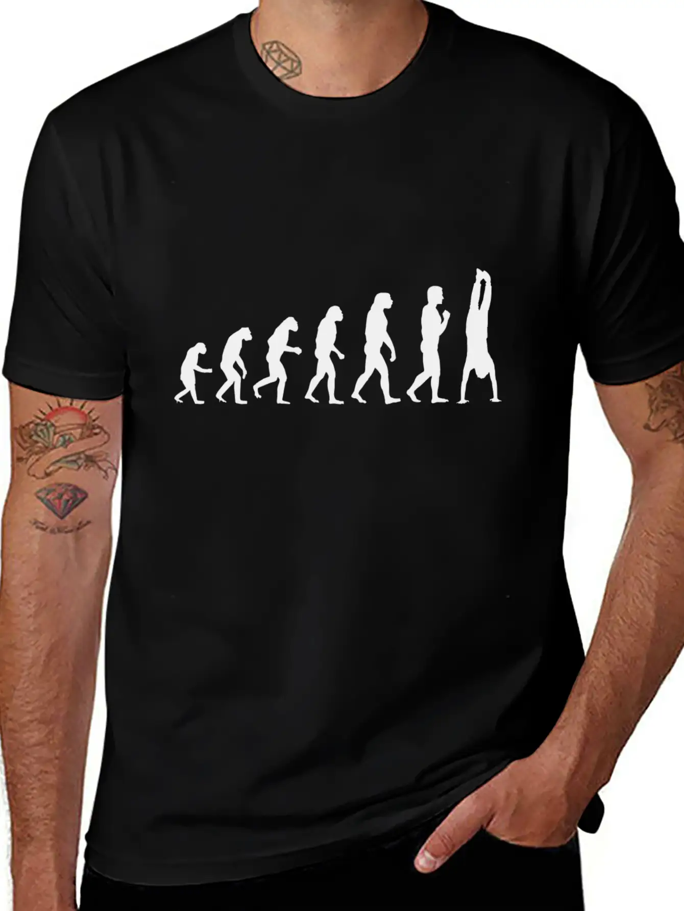 Handstand Evolution Calisthenics Street Workout Unisex Casual T-Shirt – Clean Design For Daily Comfort