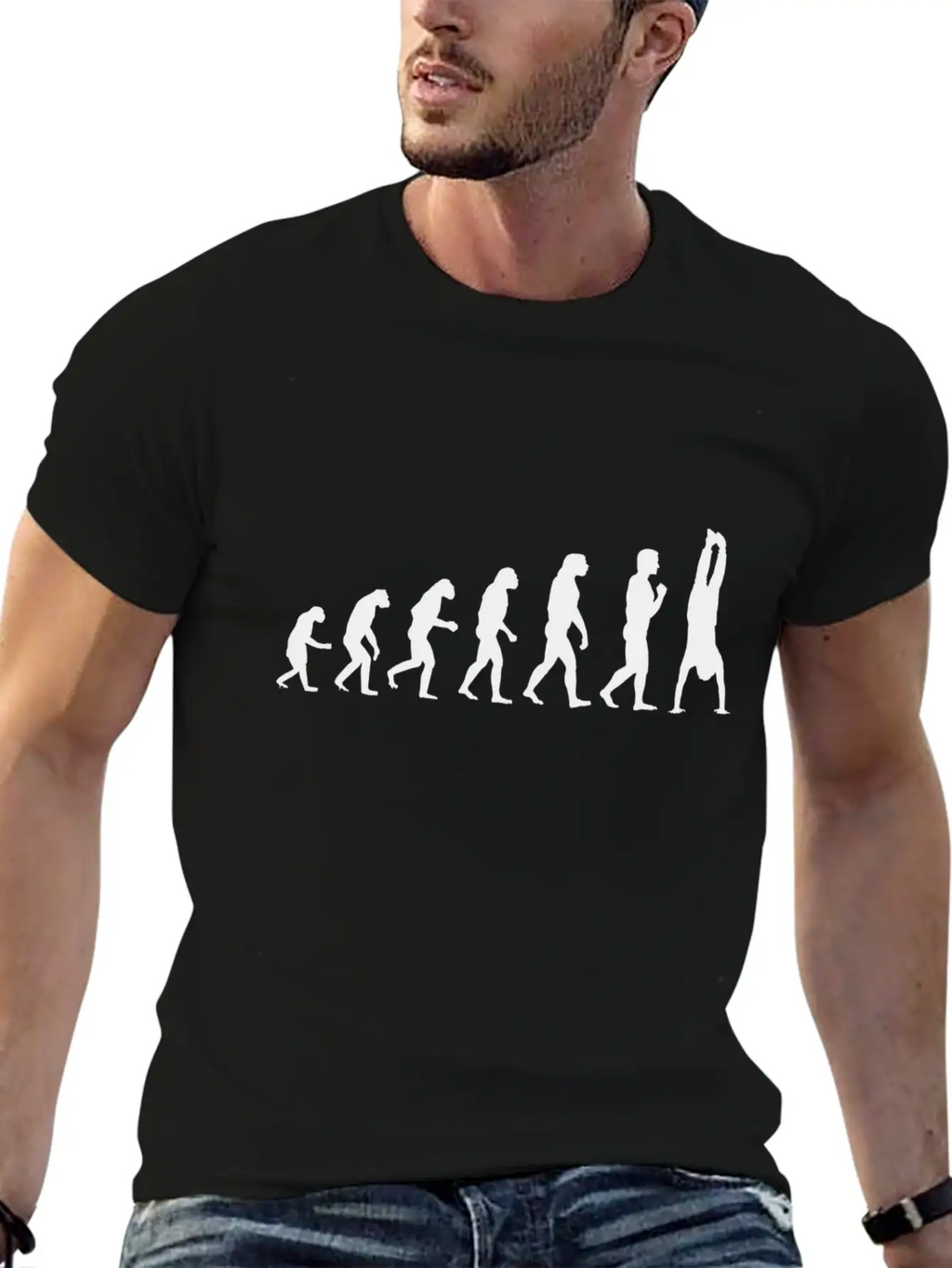 Handstand Evolution Calisthenics Street Workout Unisex Casual T-Shirt – Clean Design For Daily Comfort